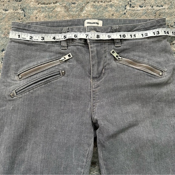 Zadig and Voltair ava color jeans light gray - Picture 4 of 11